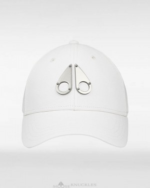 Baseball caps Moose Knuckles Fashion Logo Icon Cap Homme Plaster | HENUJ-5139