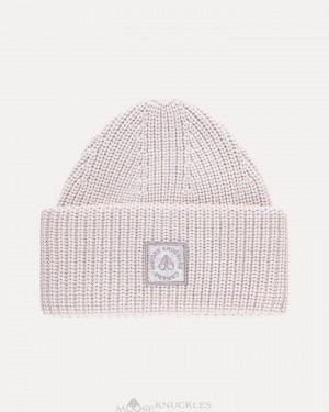 Baseball caps Moose Knuckles Neige Beanie Homme Grise | MTLXF-6149