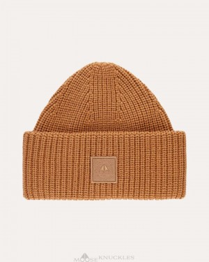 Baseball caps Moose Knuckles Neige Beanie Homme Wood Smoke | RKYGM-6051