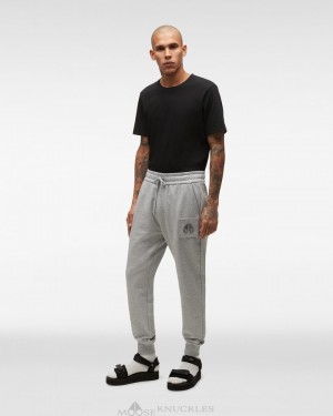 Pantalons Moose Knuckles Brooklyn Jogger Homme Grise | TWMQK-2953