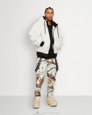 Sweats Moose Knuckles Rumson Zip-up Homme Noir | ZFMKD-7638