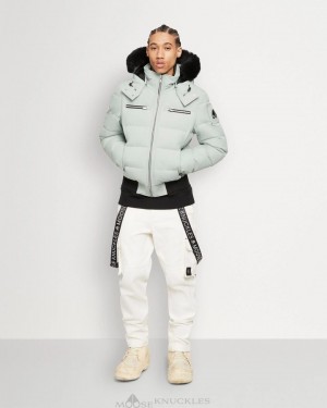 Veste Bombers Moose Knuckles Cloud Bomber Neoshear Homme Noir | MCKED-6924